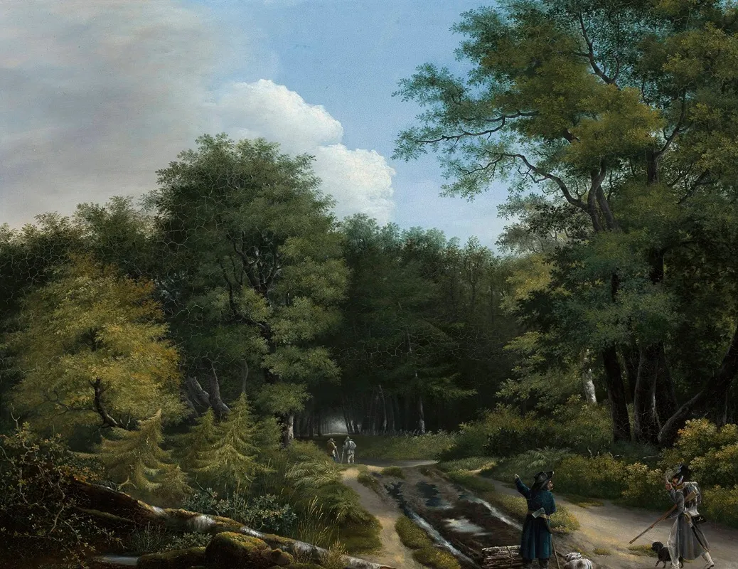 Forest Road 2 Wall Art by Kazimierz Żwan - High-Resolution Digital Print