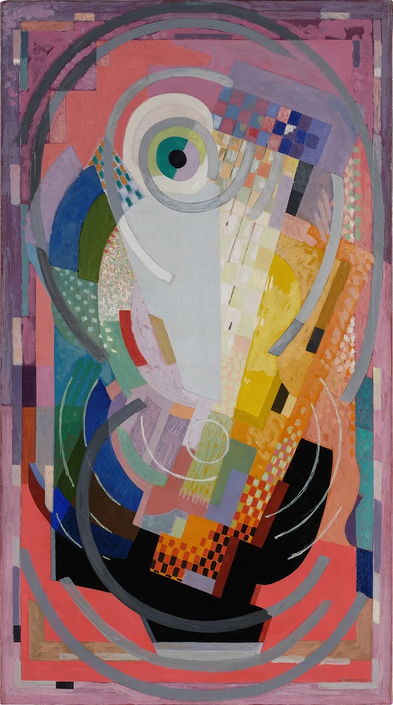 Forme Rythme Les Roses Wall Art by Albert Gleizes - High-Resolution Digital Print