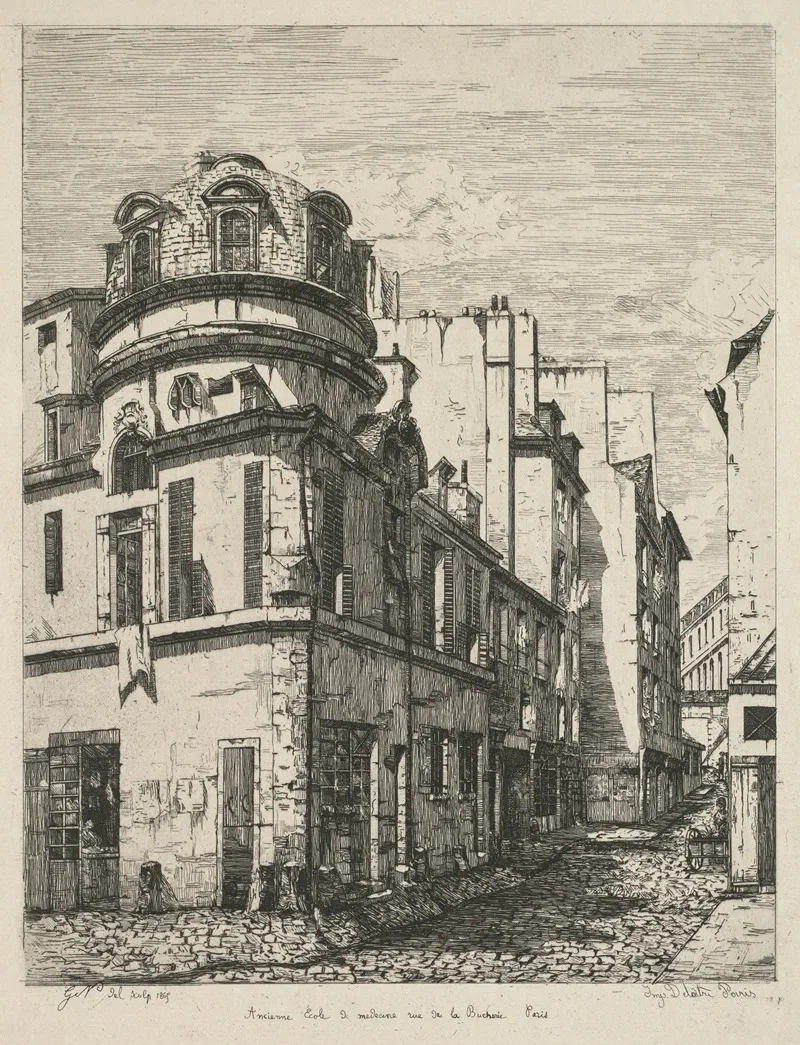 Former Medical School Rue De La Bucherie