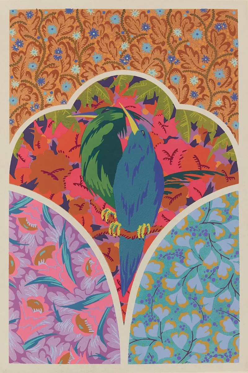 Formes Et Couleurs Pl 10 2 Wall Art by Auguste H. Thomas - High-Resolution Digital Print