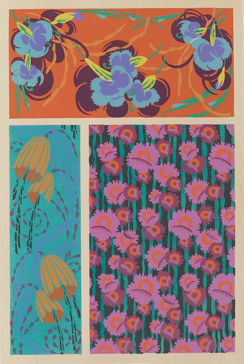 Formes Et Couleurs Pl 19 2 Wall Art by Auguste H. Thomas - High-Resolution Digital Print