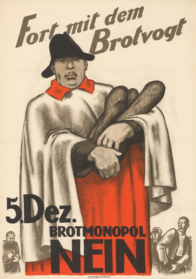 Fort Mit Dem Brotvogt 5 Dez Brotmonopol Nein