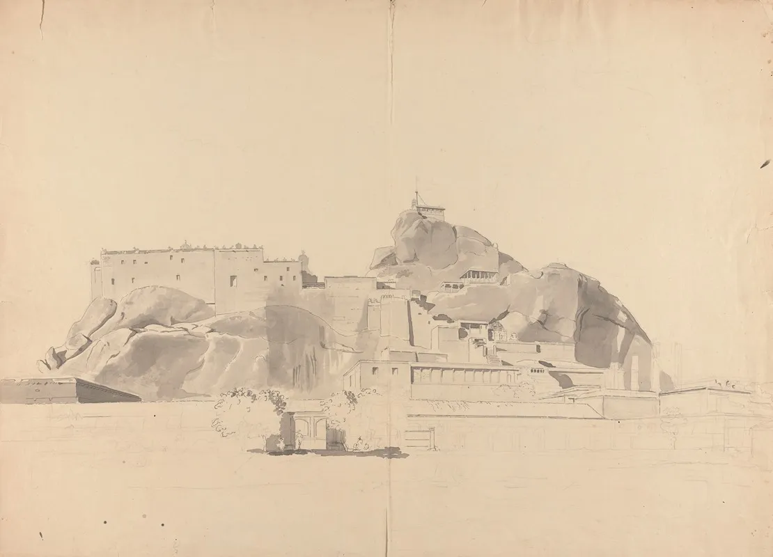 Fort On A Rocky Outcrop