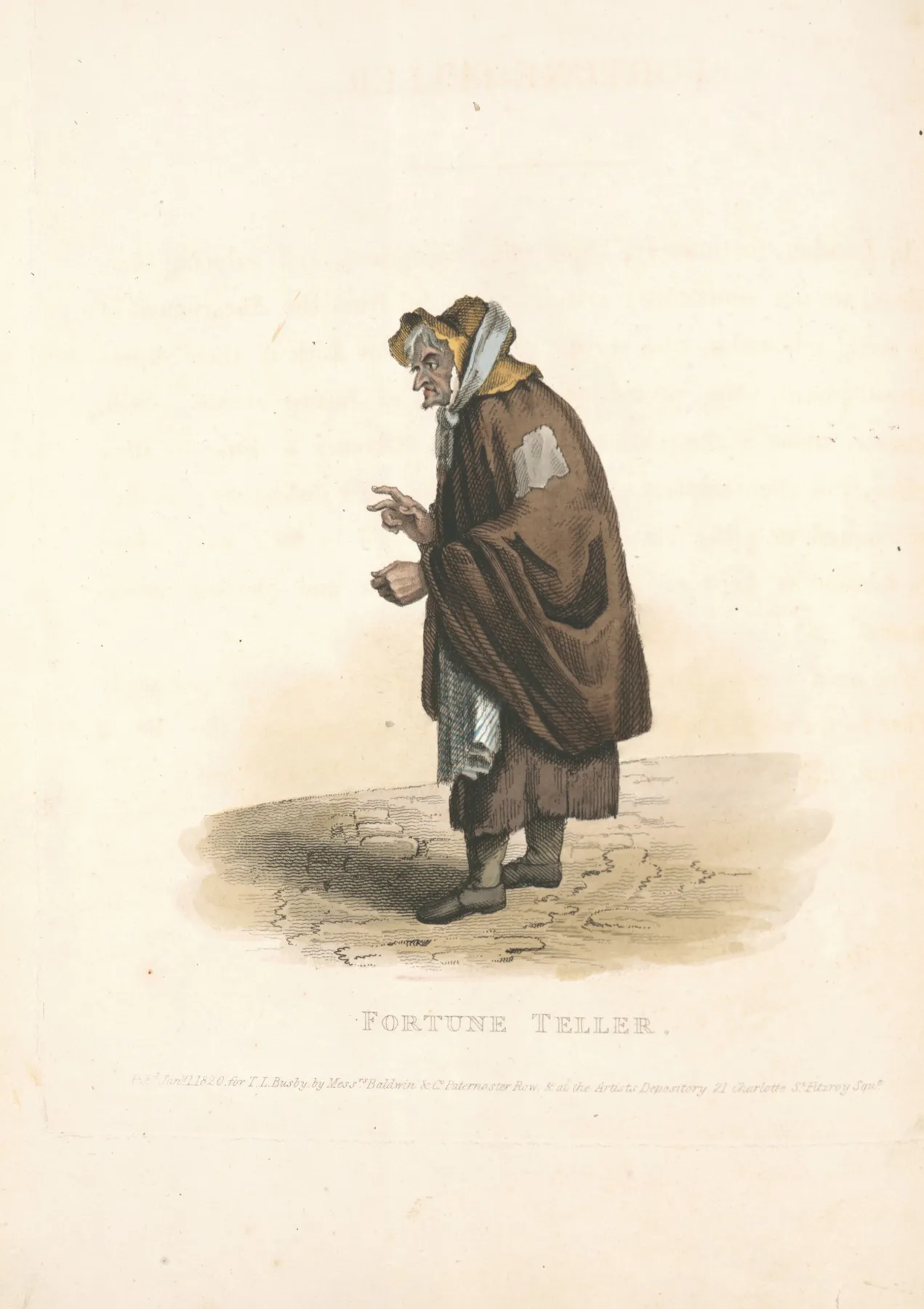 Fortune Teller 2 Wall Art by Thomas Lord Busby - High-Resolution Digital Print