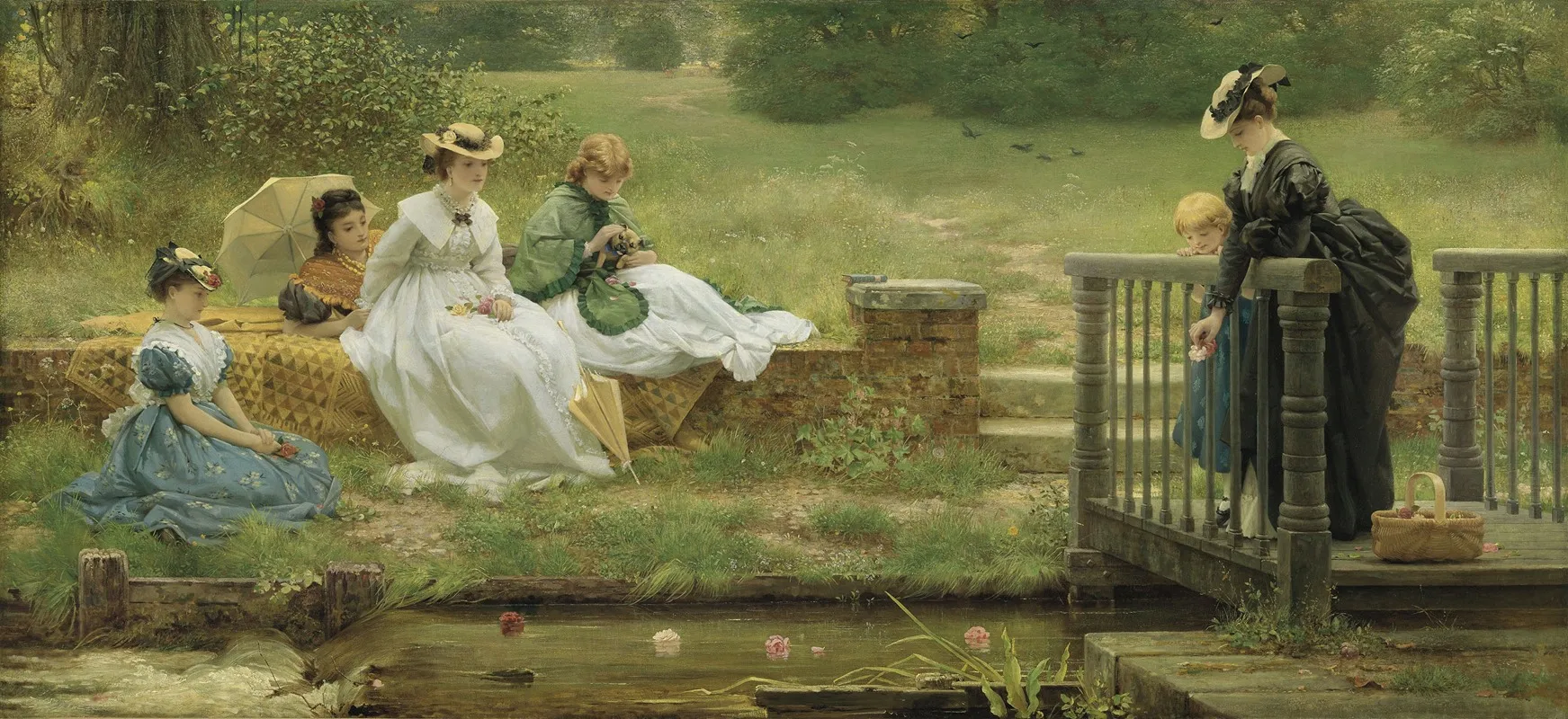 Fortunes Wall Art by George Dunlop Leslie - High-Resolution Digital Print
