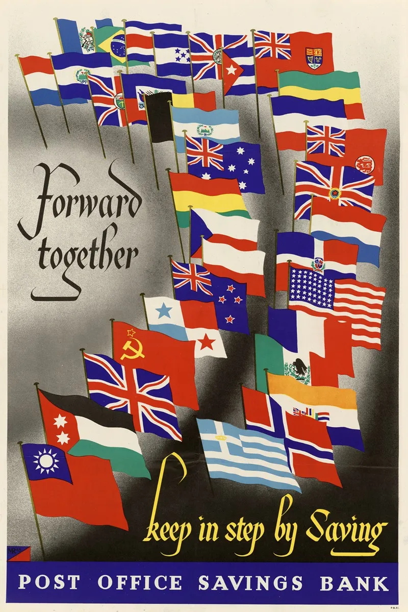 Forward Together Keep In Step By Saving Post Office Savings Bank