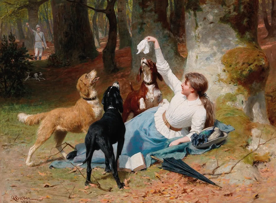 Found Wall Art by Albert Becker - High-Resolution Digital Print