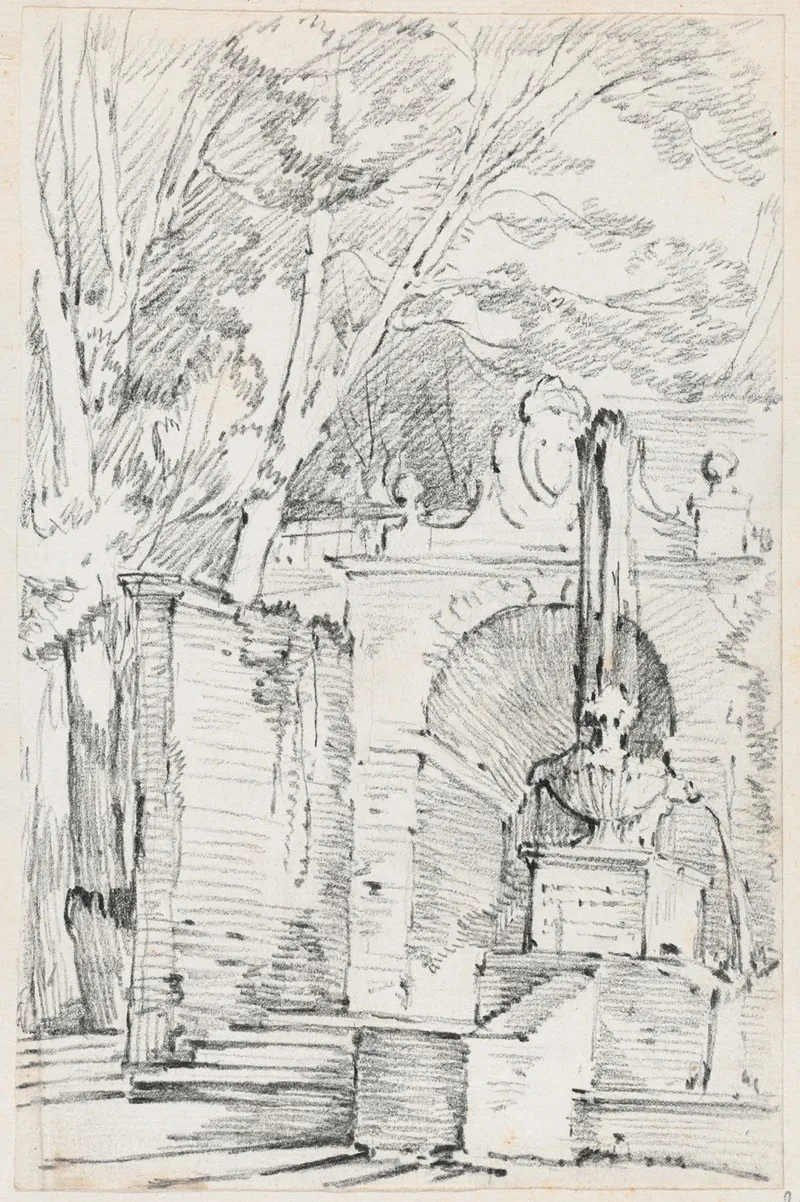 Fountain Of Pomona In The Gardens Of The Villa Destetivoli