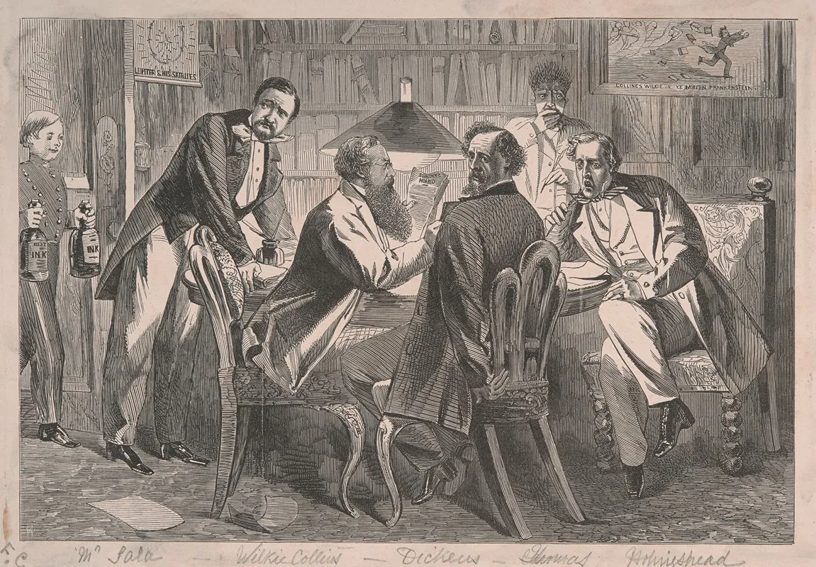 Four Intellects Wall Art by Florence Claxton - High-Resolution Digital Print