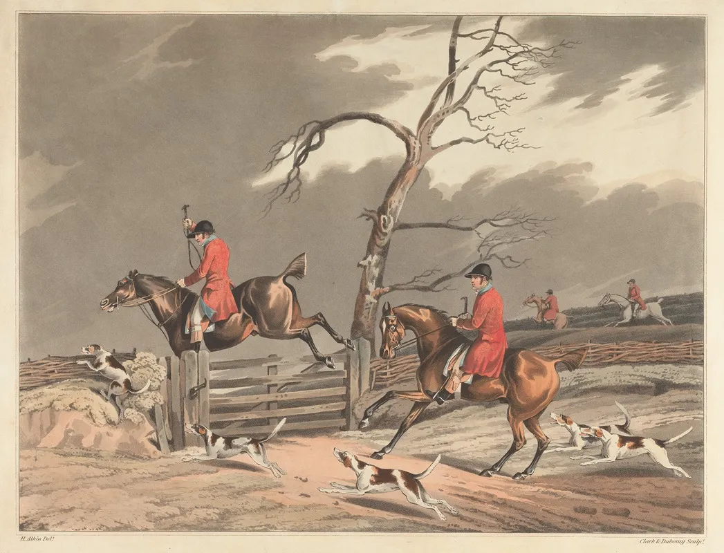 Fox Hunting In Full Cry