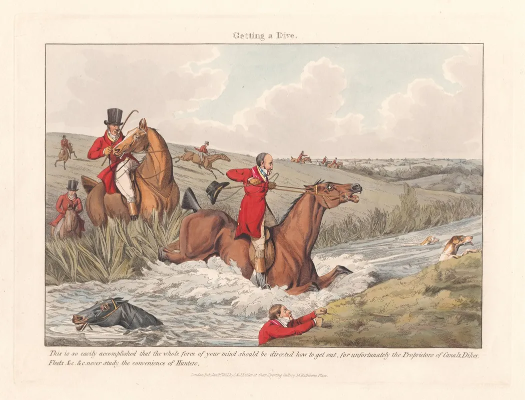 Fox Hunting Some Do And Some Dont It Is All A Notion Getting A Dive