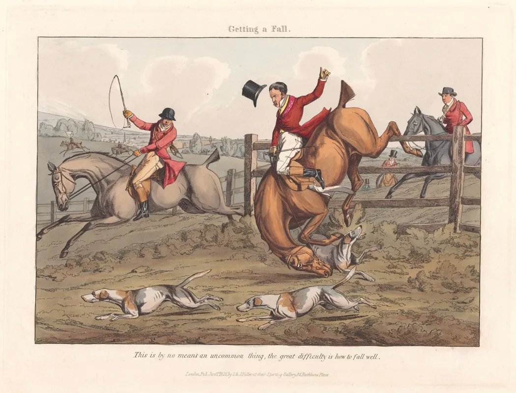 Fox Hunting Some Do And Some Dont It Is All A Notion Getting A Fall