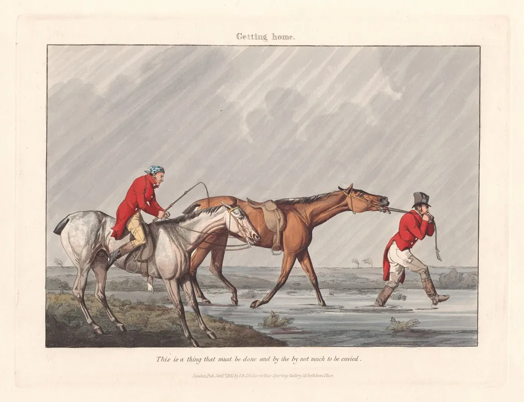 Fox Hunting Some Do And Some Dont It Is All A Notion Getting Home