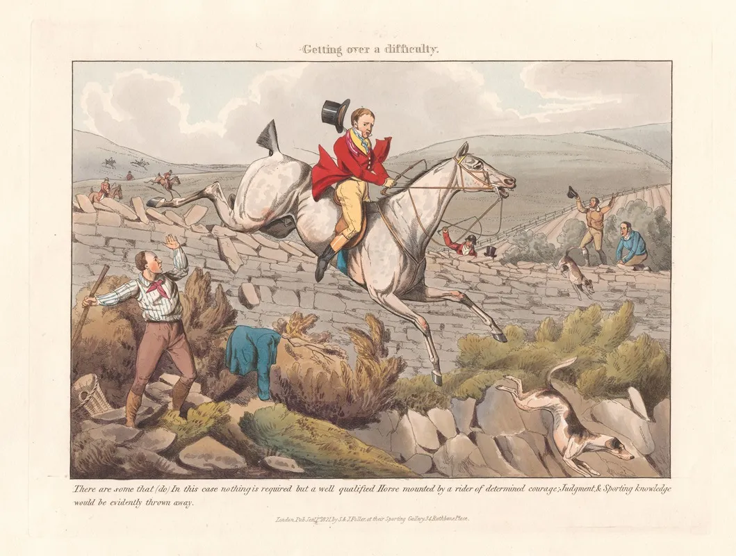 Fox Hunting Some Do And Some Dont It Is All A Notion Getting Over A Difficulty