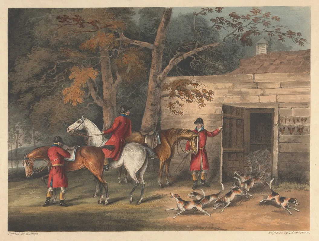 Fox Hunting Unkennelling