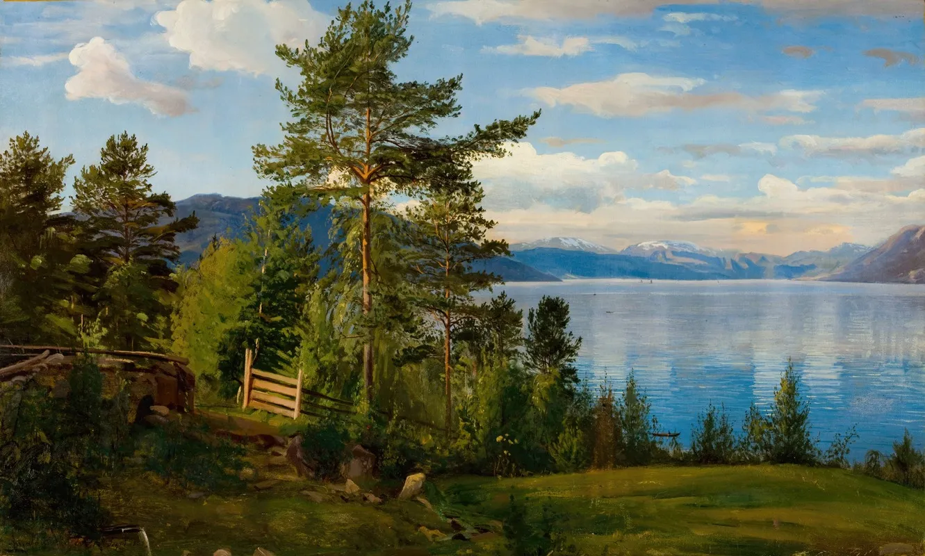Fra Aenes Kvinnherred Wall Art by Amaldus Nielsen - High-Resolution Digital Print