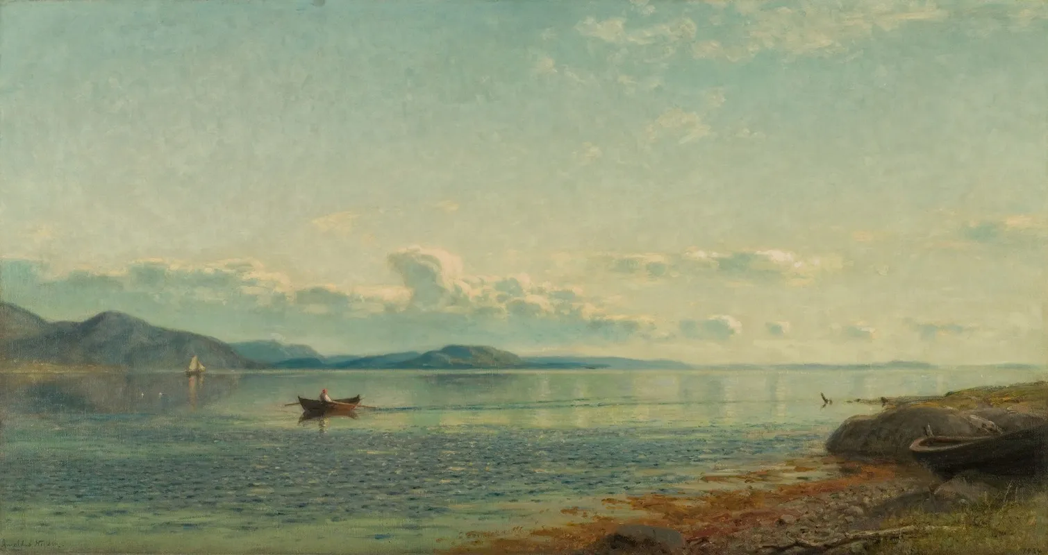 Fra Bommelfjord Wall Art by Amaldus Nielsen - High-Resolution Digital Print