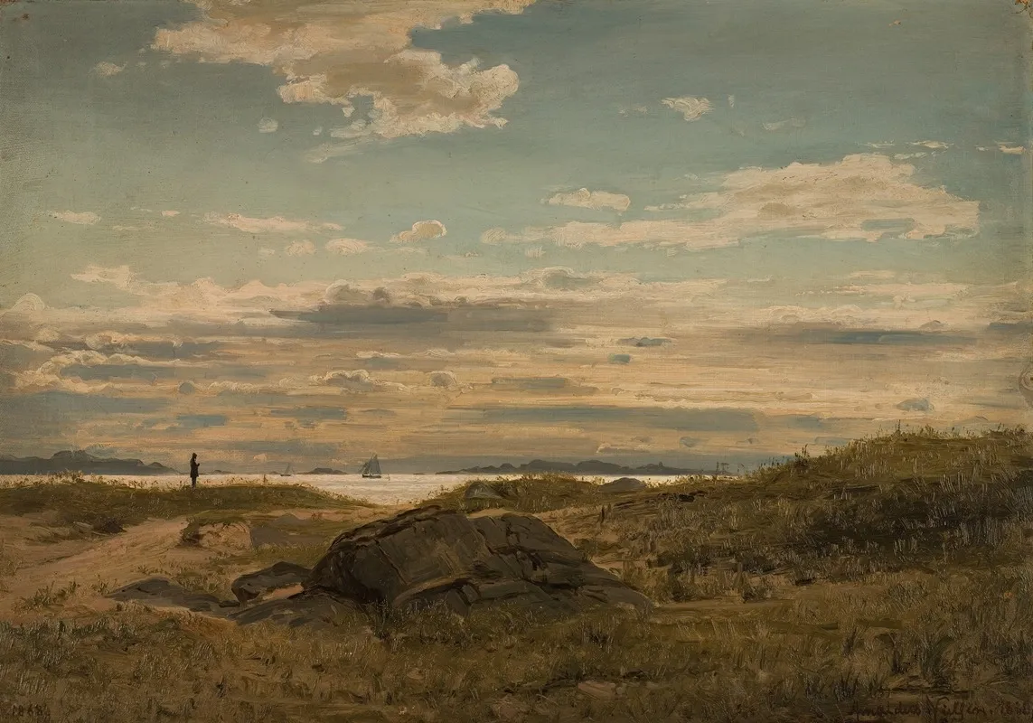Fra Mannefjorden Wall Art by Amaldus Nielsen - High-Resolution Digital Print