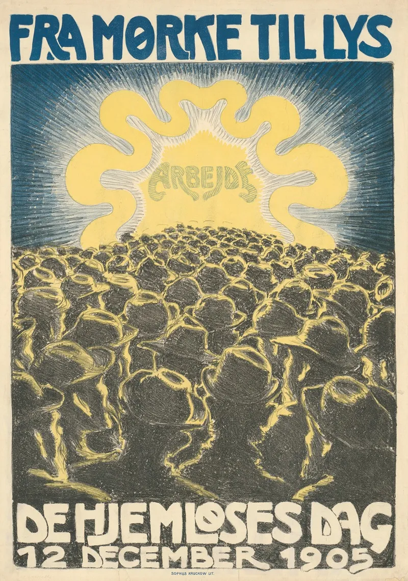 Fra Morke Til Lys De Hjemloses Dag 12 December 1905