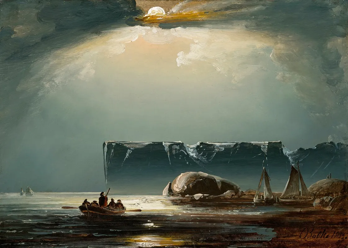 Fra Nordkapp From The North Cape