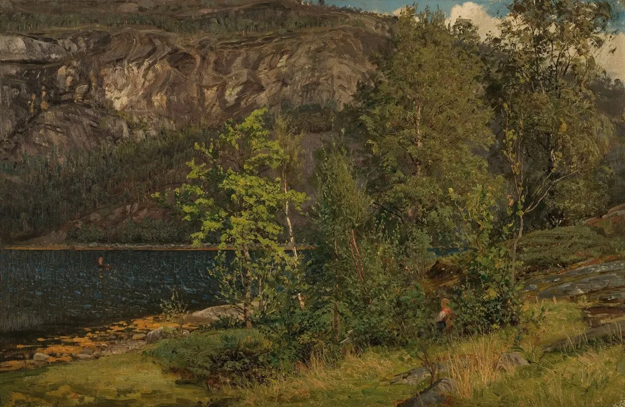 Fra Teroen Hardanger Wall Art by Amaldus Nielsen - High-Resolution Digital Print