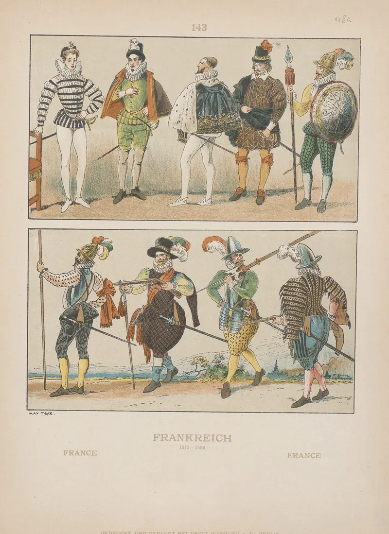 France 12 Wall Art by Adolf Rosenberg - High-Resolution Digital Print