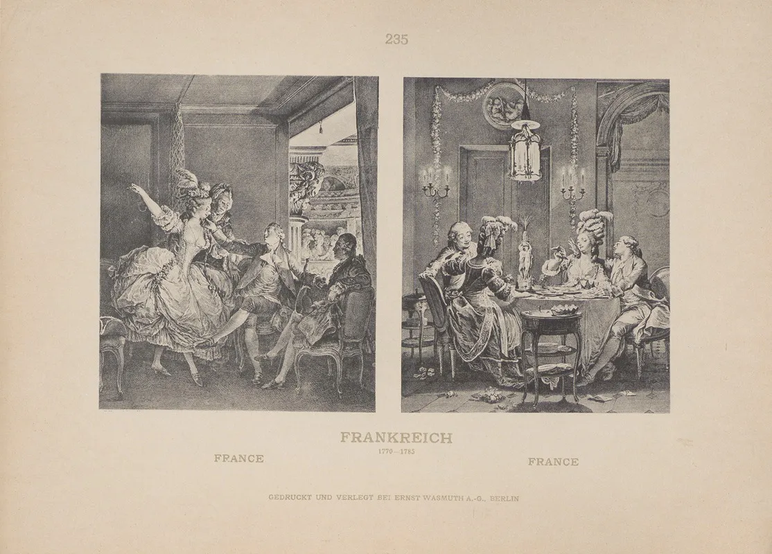 France 26 Wall Art by Adolf Rosenberg - High-Resolution Digital Print