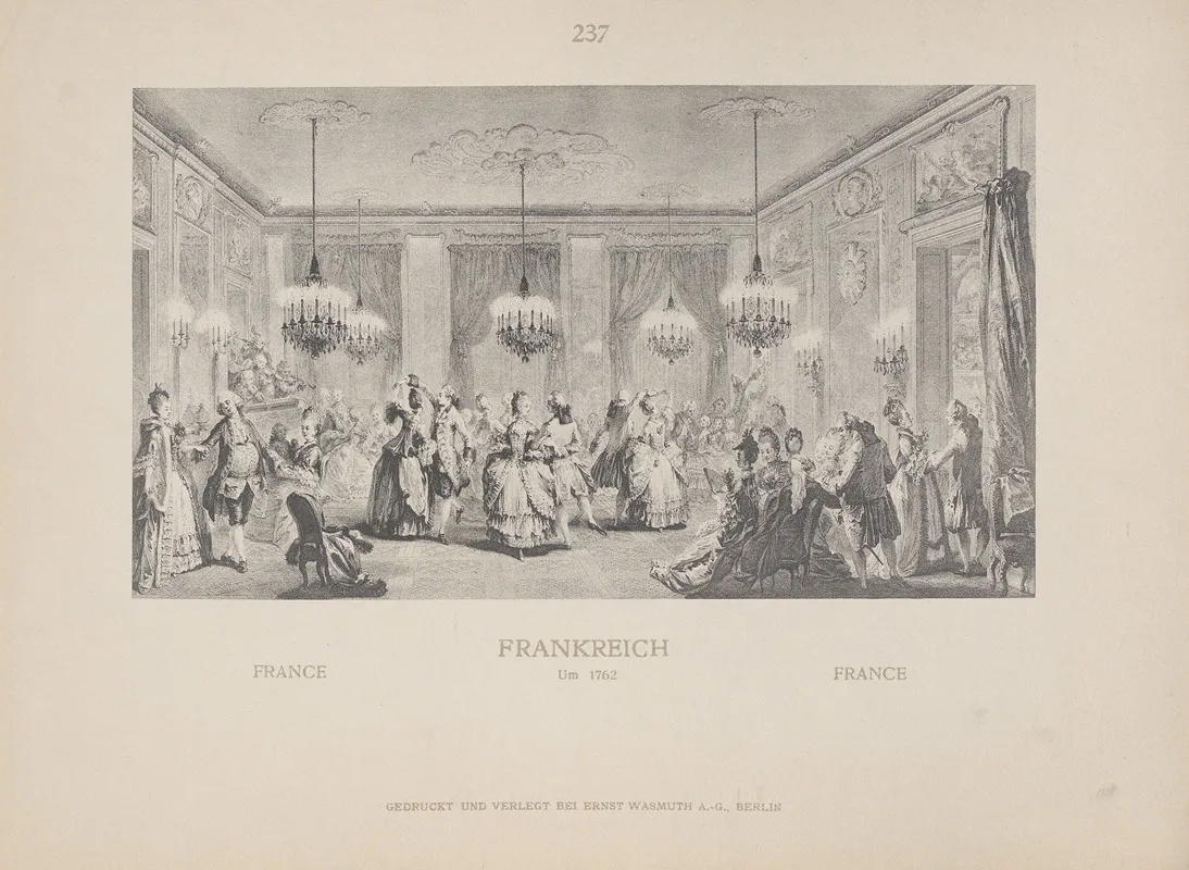 France 28 Wall Art by Adolf Rosenberg - High-Resolution Digital Print