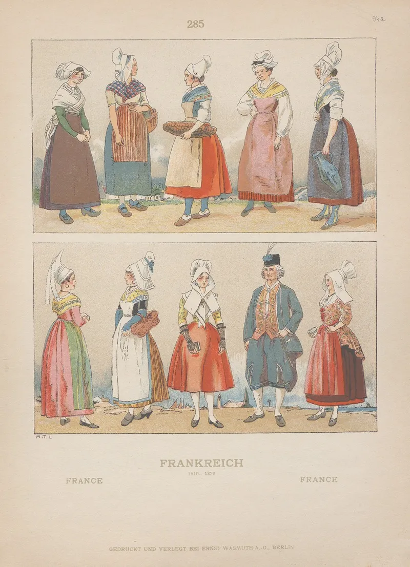 France 46 Wall Art by Adolf Rosenberg - High-Resolution Digital Print