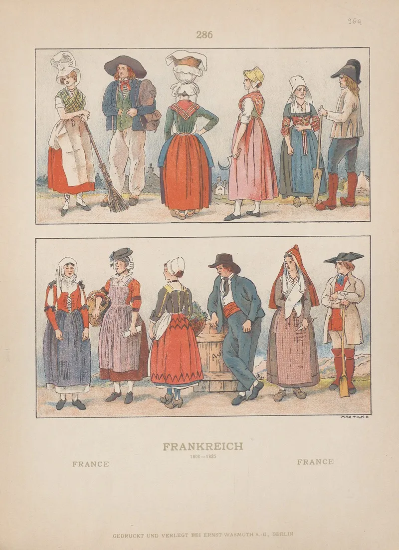 France 47 Wall Art by Adolf Rosenberg - High-Resolution Digital Print