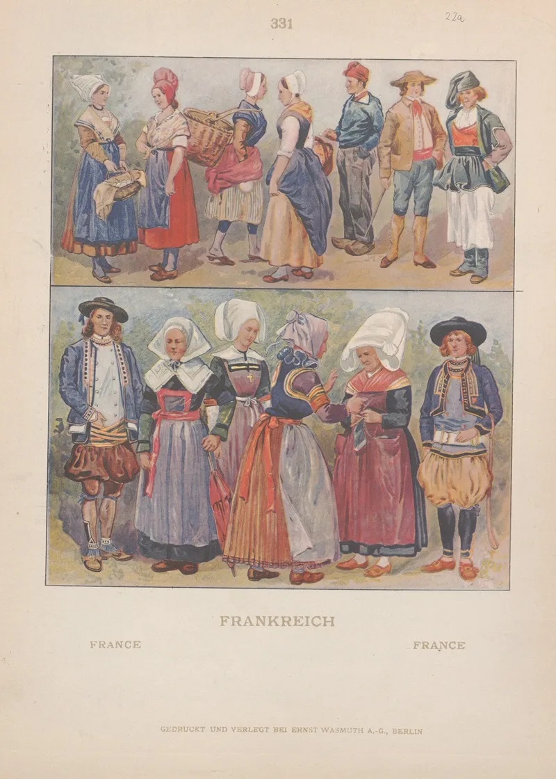 France 49 Wall Art by Adolf Rosenberg - High-Resolution Digital Print