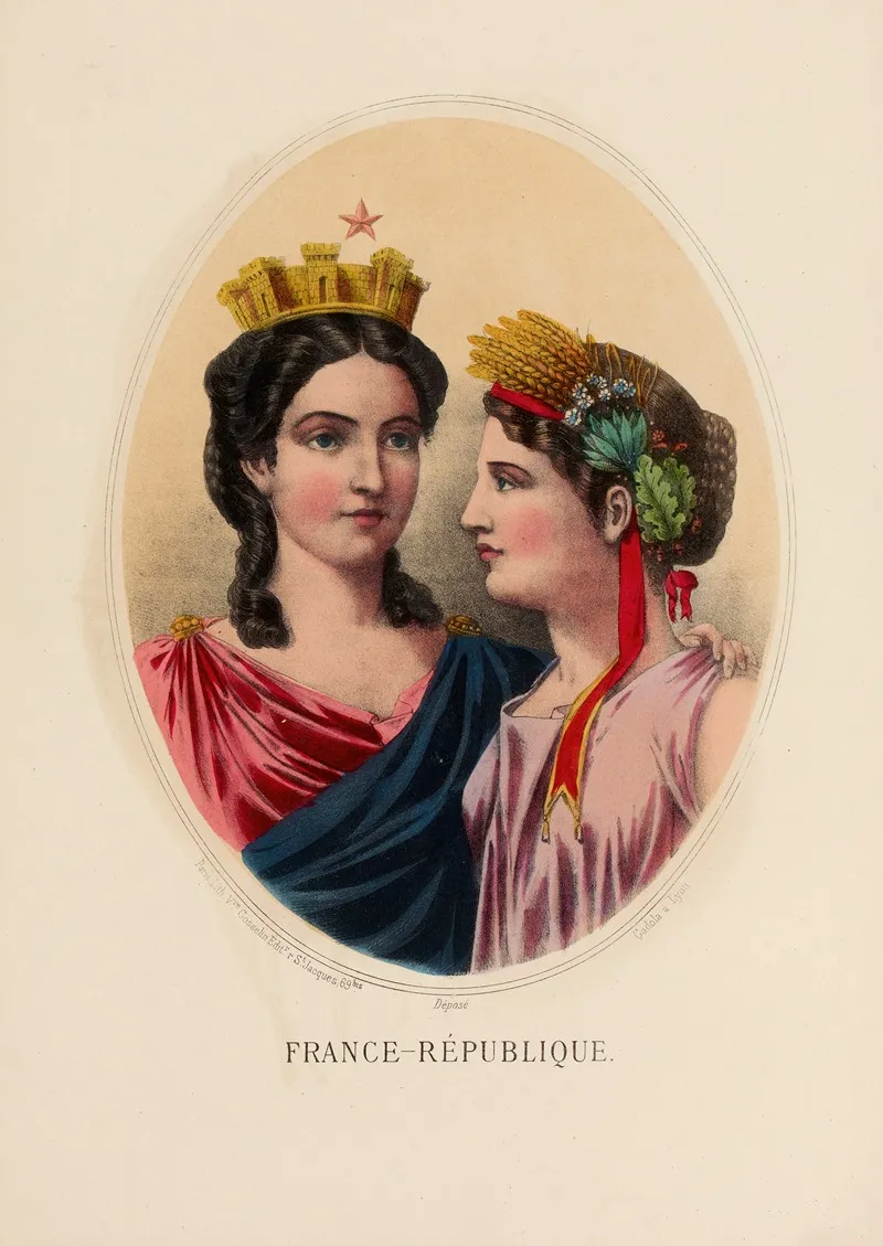 France Republique Wall Art by Gosselin - High-Resolution Digital Print