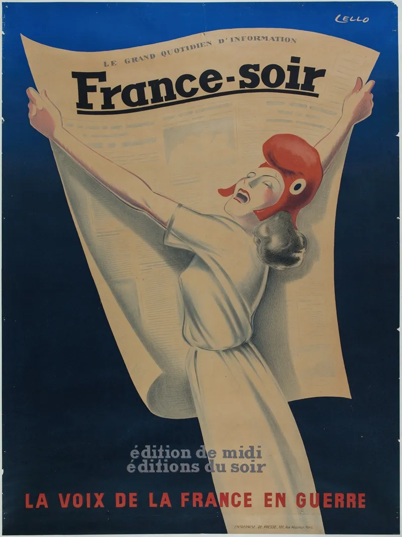 France Soir La Voix De La France En Guerre