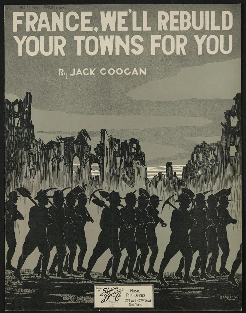 France Well Rebuild Your Town For You Wall Art by Anonymous - High-Resolution Digital Print