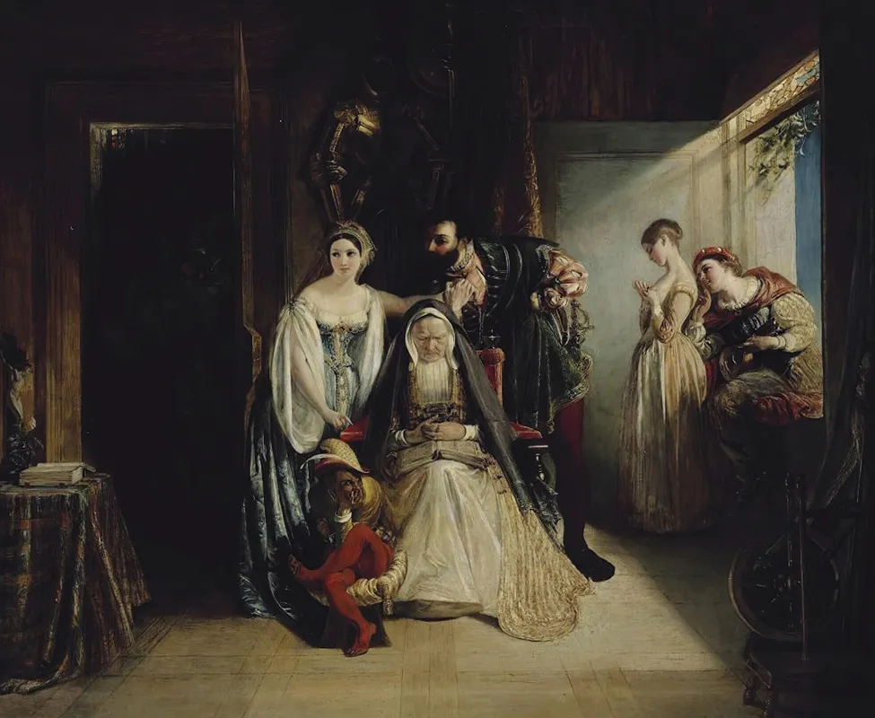 Francis The First And Diane Of Poitiers