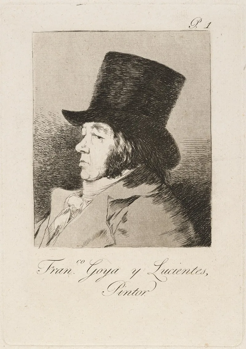 Francisco Goya Y Lucientes Pintor Francisco Goya Y Lucientes Painter Wall Art by Francisco de Goya - High-Resolution Digital Print