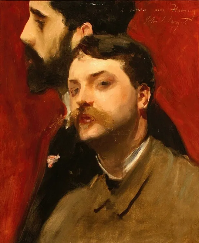 Francois Flameng And Paul Helleu