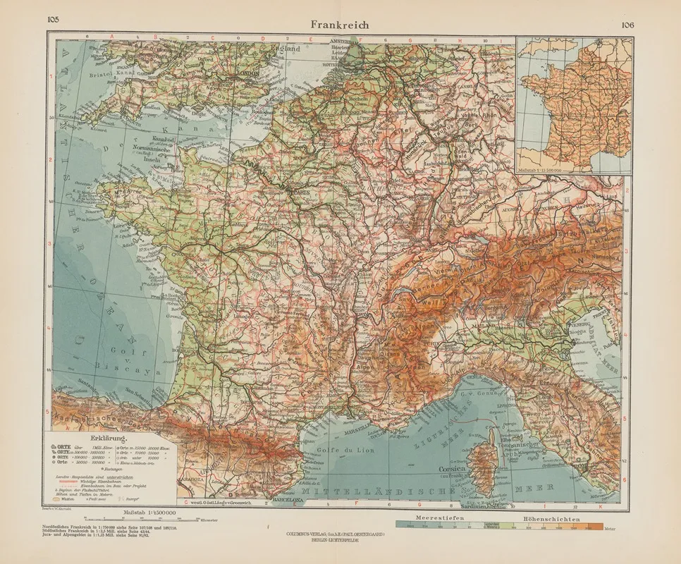 Frankreich 2 Wall Art by Ernst Friedrich - High-Resolution Digital Print