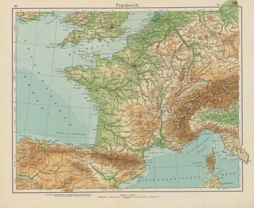 Frankreich 3 Wall Art by Carl Diercke - High-Resolution Digital Print