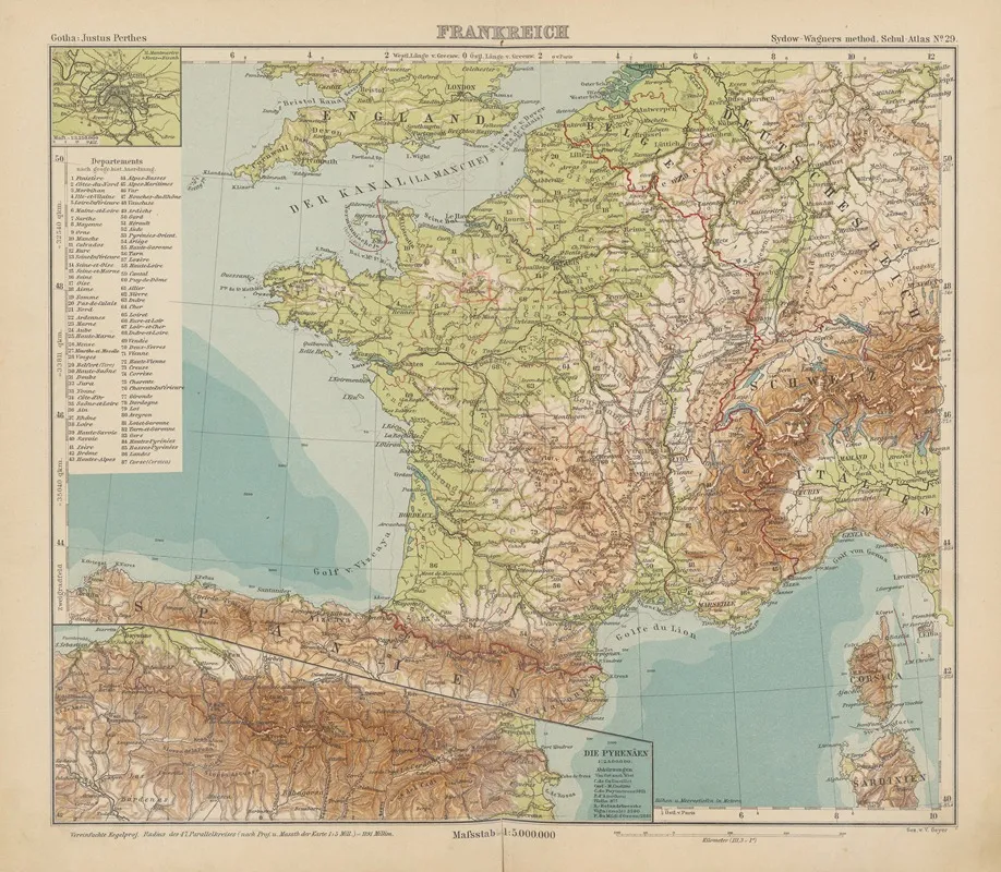 Frankreich Wall Art by Emil von Sydow - High-Resolution Digital Print