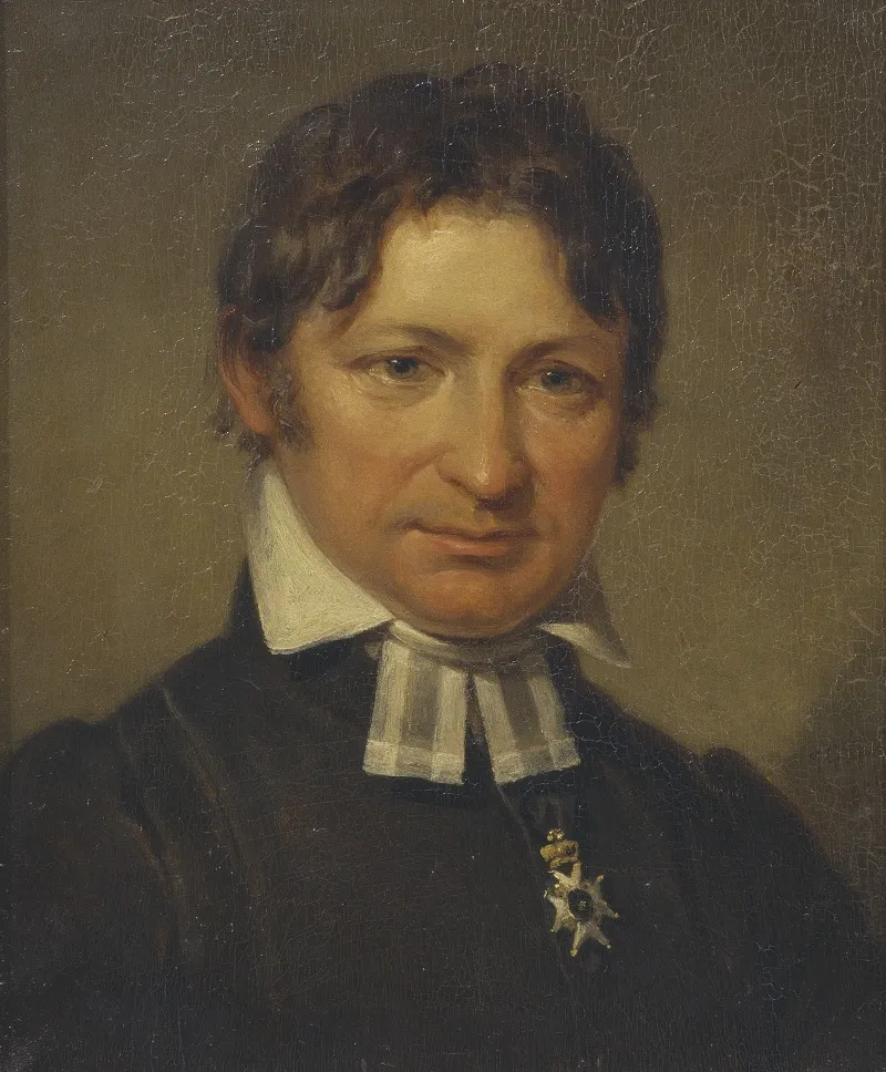 Frans Mikael Franzen 1772 1847 Bishop Poet Wall Art by Johan Gustaf Sandberg - High-Resolution Digital Print