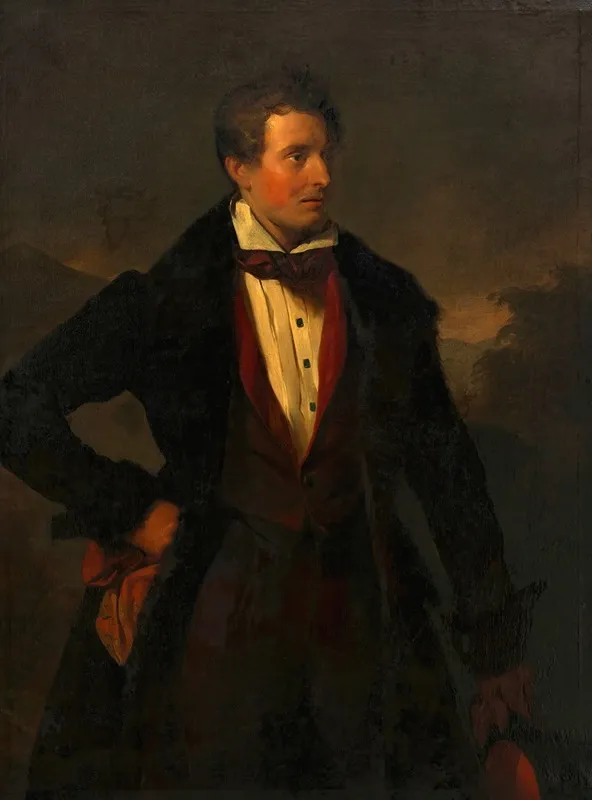 Franz Danhauser Der Jungere Bruder Des Kunstlers Wall Art by Josef Danhauser - High-Resolution Digital Print