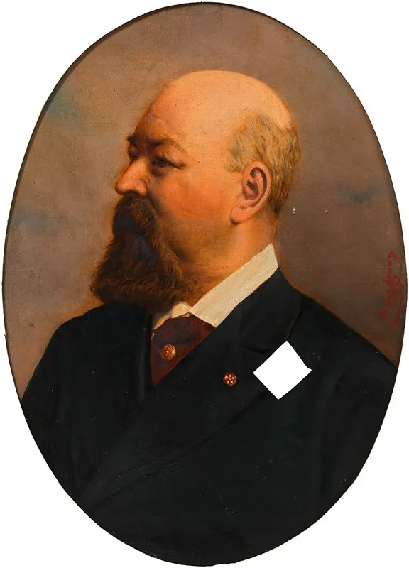 Franz Von Suppe Komponist Wall Art by Heinrich Jenny - High-Resolution Digital Print