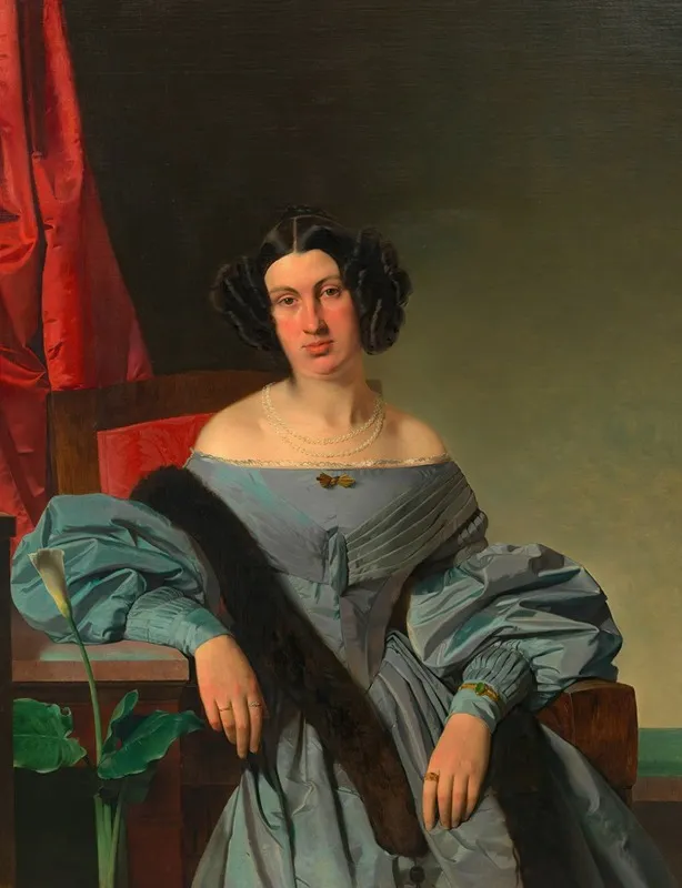 Franziska Schweighofer Geb Weis Wall Art by Franz Eybl - High-Resolution Digital Print