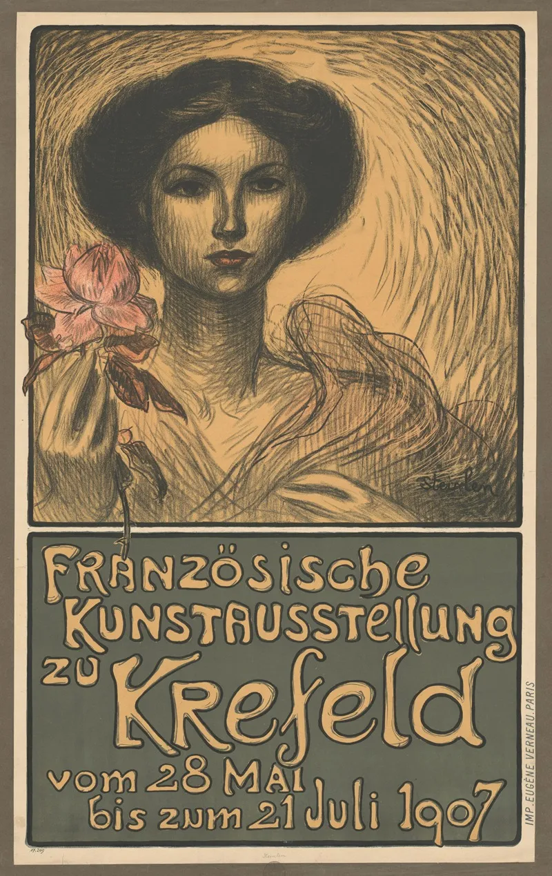 Franzosische Kunstausstellung Zu Krefeld