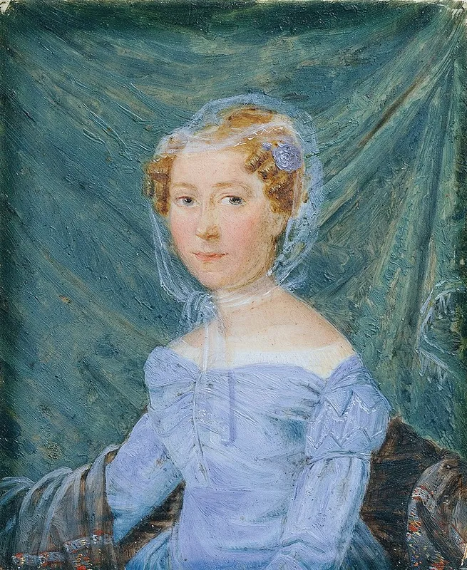 Frau Theresia Rupprecht Wall Art by Ferdinand Georg Waldmüller - High-Resolution Digital Print