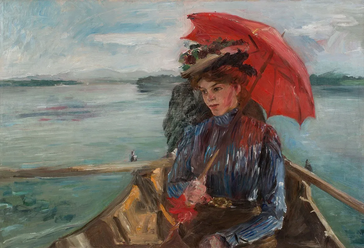 Fraulein Heck Wall Art by Lovis Corinth - High-Resolution Digital Print