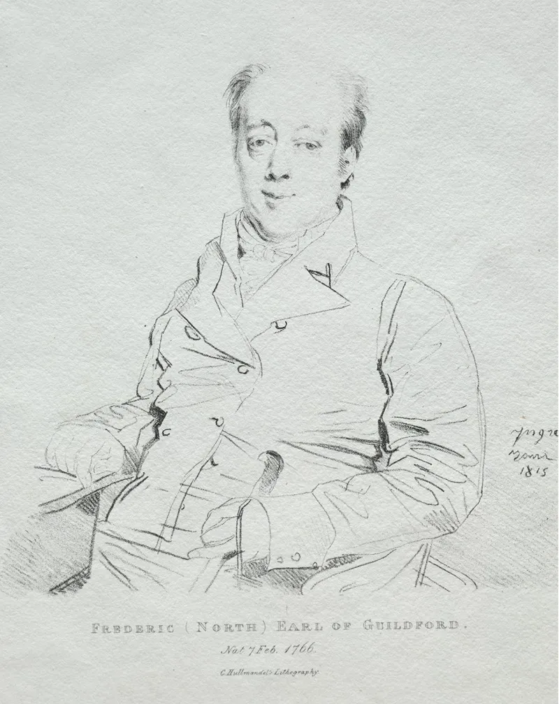 Frederic 5th Earl Of Guilford Wall Art by Jean Auguste Dominique Ingres - High-Resolution Digital Print