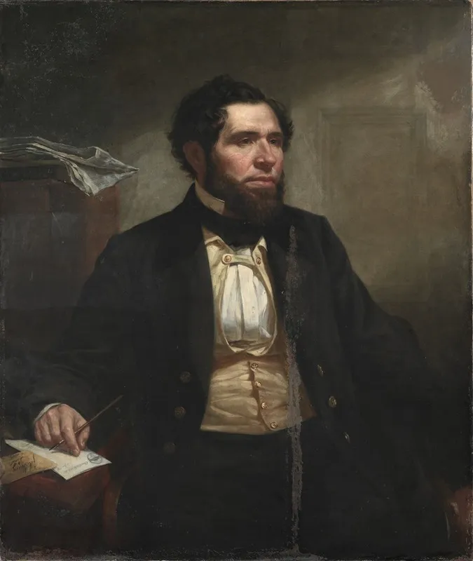 Frederic W Lincoln Jr Wall Art by James Harvey Young - High-Resolution Digital Print