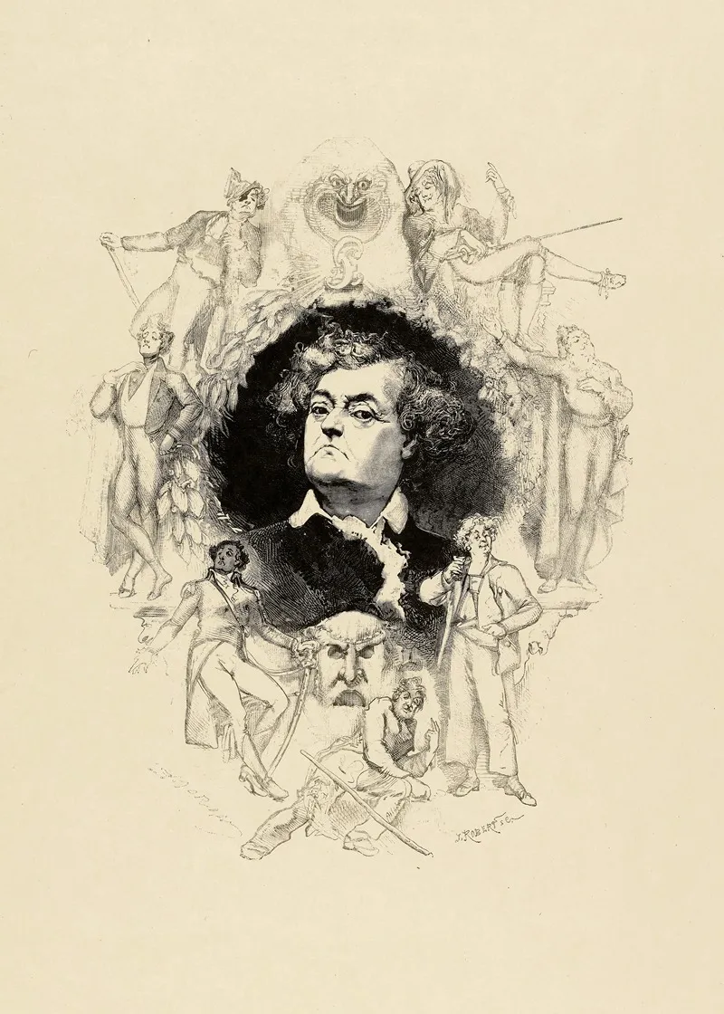 Frederick Lemaitre 2 Wall Art by Edmond Morin - High-Resolution Digital Print